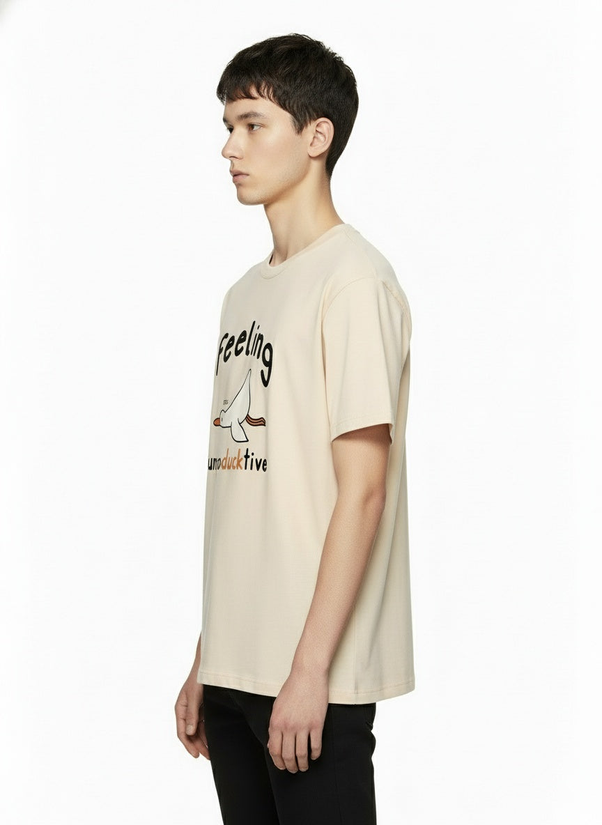 Feeling Unproducktive – Lazy Duck Graphic T-Shirt